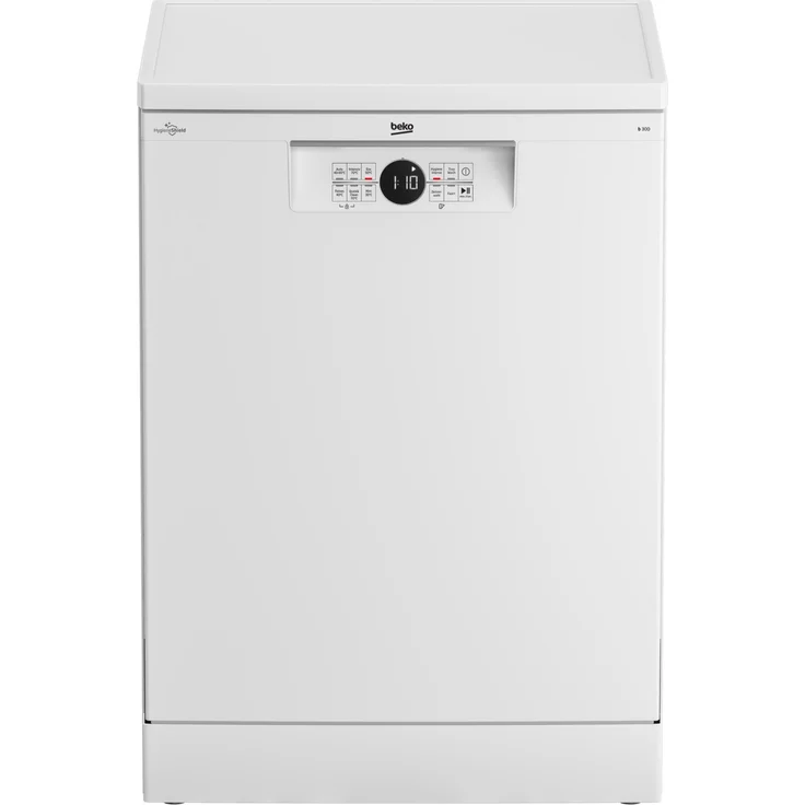 Beko BDFN26420W, Geschirrspüler, E, Geräuschemissionsklasse C, Geräuschemissionen 46 Dezibel – Bild 1