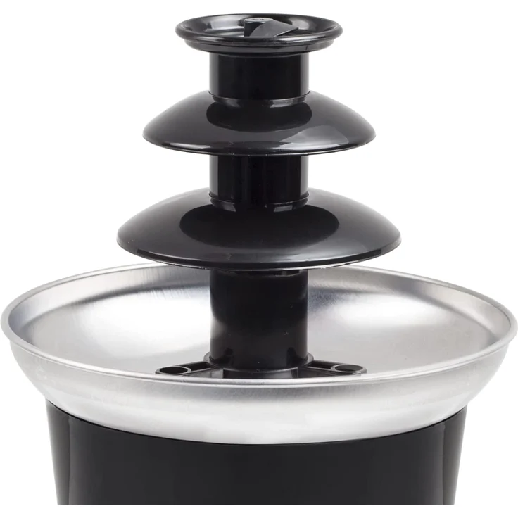 Princess 292994 Schokoladenbrunnen für jede Schokolade und Karamell mit Schmelz- und Fließfunktion, 32 Watt, 0,95 m Kabelzuleitung – Bild 4