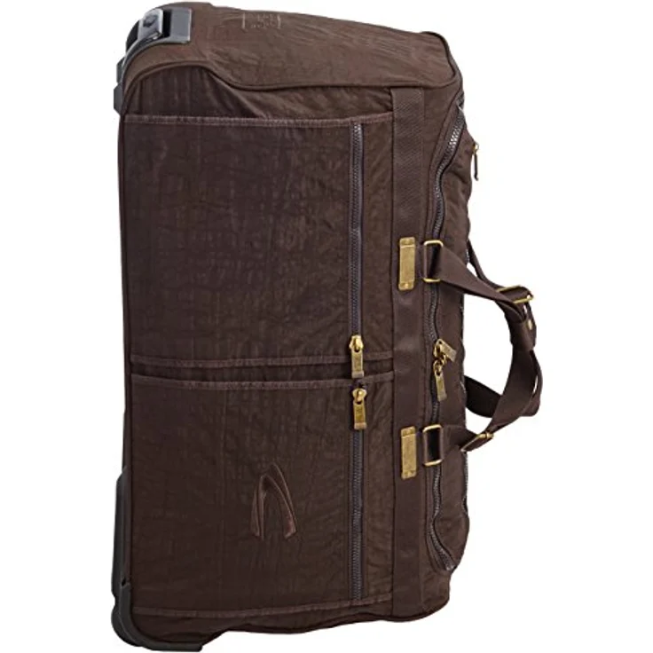 camel active Journey Herren Reisetasche mit Rollen Weekender Groß Braun – Bild 4