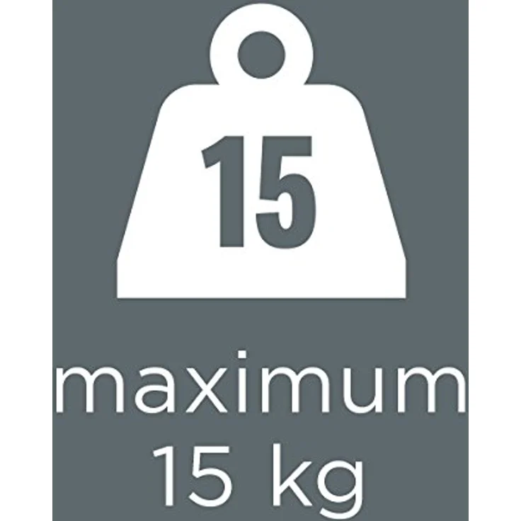 CONCEPT Hausgeräte VK5711 Küchenwaage, Produktlinie WHITE, Zeit-Anzeige, Zeitschaltuhr, Tragkraft bis 15 kg, LCD Display, auch zur Wandbefestigung, Rostfreier Stahl, Weiß – Bild 4