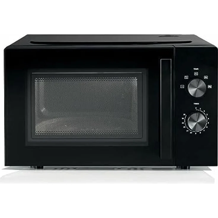 Hisense C23MXP01 E80 H23MOBP2H, Solo-Mikrowelle mit 23 l, 800 W, Drehregler, schwarz – Bild 2