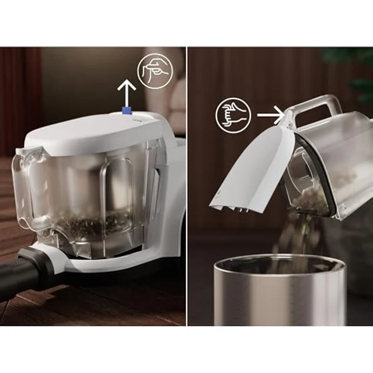 AEG Bodenstaubsauger CLEAN 5000BEUTELLOSER STAUBSAUGER (AL51C1DRF), 1000 W, beutellos, hohe Saugleistung, kompakt, AllFloor-Bodendüse, waschbarer HEPA-Filter, blau – Bild 4