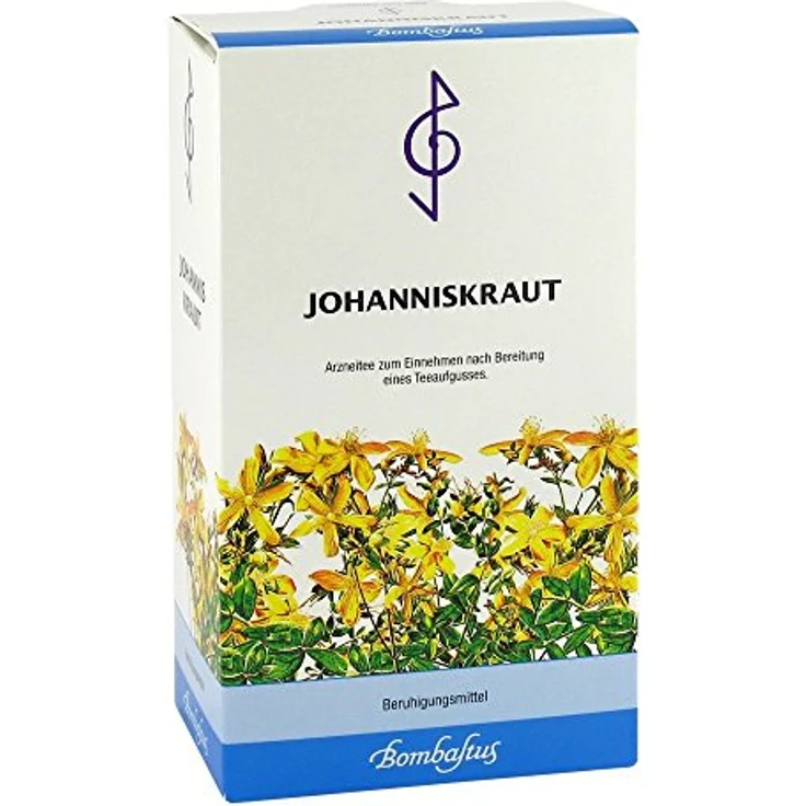Bombastus Johanniskraut TEE, 125 g Beruhigungstee zur Unterstützung bei nervöser Unruhe und Schlafstörungen – Bild 2