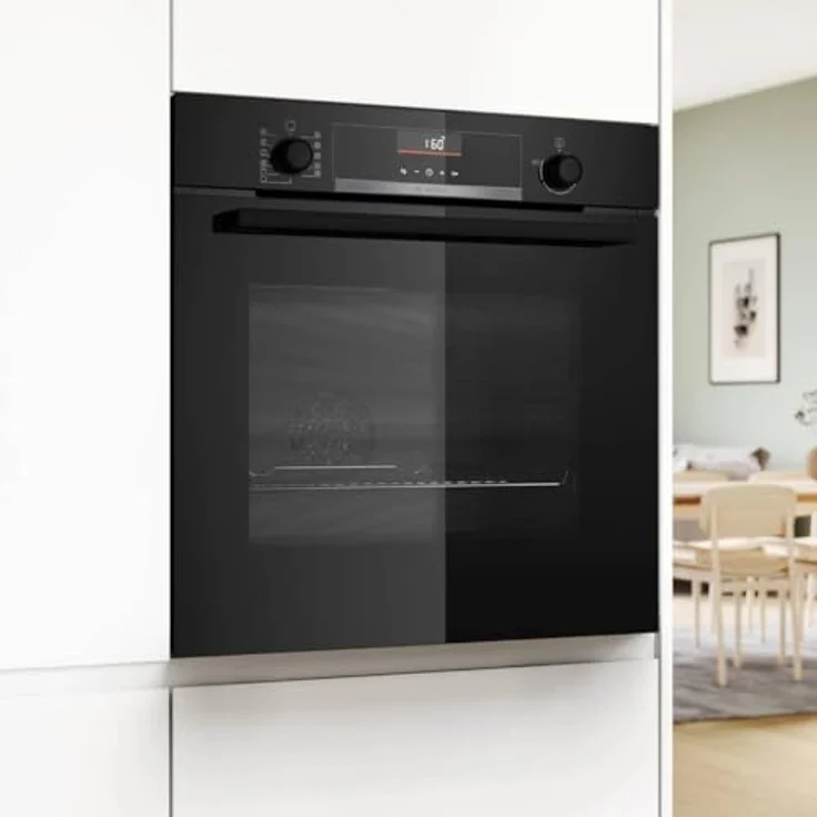 Bosch HBG536EB4 Einbaubackofen, 71 l, mit Air Fry und 3D-Heißluft Plus, Schwarz – Bild 4