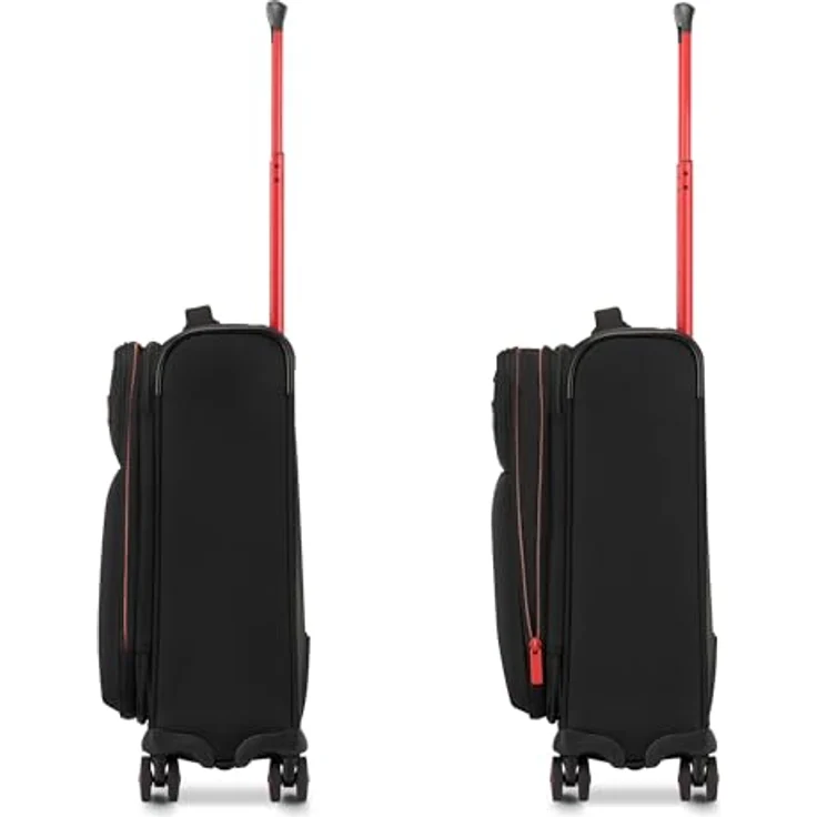 RONCATO Move Cabin Trolley Exp 4 W 55/20 cm Nero, Leichter und robuster Koffer mit leisen Rollen – Bild 5
