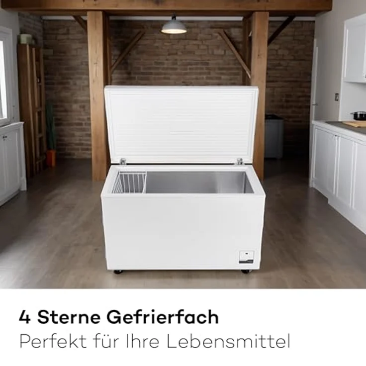 SCHOEPF GT400S Gefriertruhe / 400 Liter / Energieeffizient / Leise / Inverter-Technologie / Weiß – Bild 3