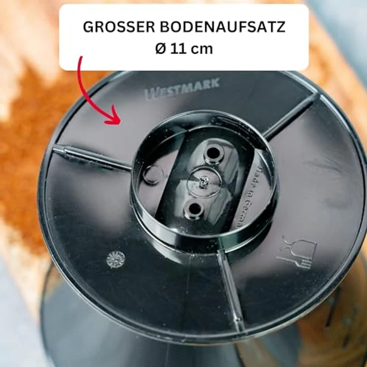Westmark Kaffeefilter-Filterhalter, Für bis zu 4 Tassen Kaffee, Filtergröße 4, Kunststoff, Four, Schwarz, 24442261 – Bild 4