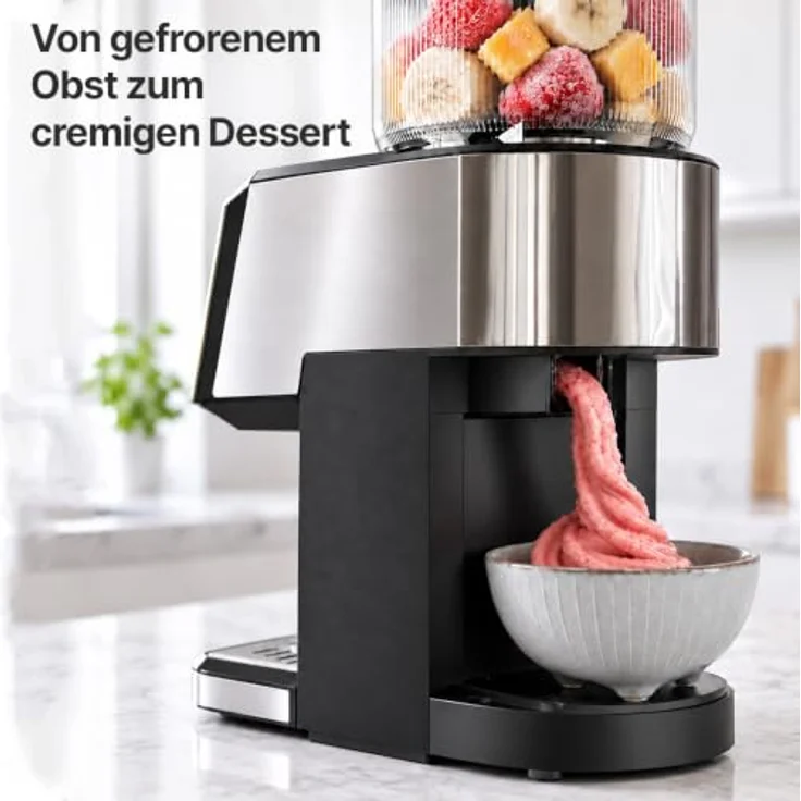 Olvy Slow Juicer JS8303S, 150W Entsafter für Obst & Gemüse mit 5 Programmen, Eiscreme-Funktion, Rückwärtsfunktion, BPA-frei – Bild 13