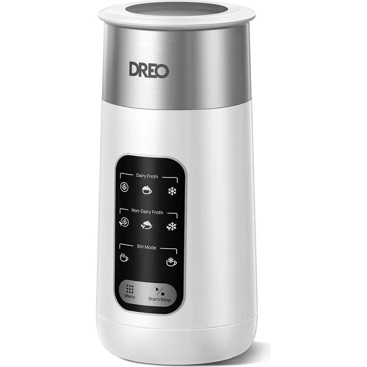 Dreo BaristaMaker Air, Milchaufschäumer mit automatischer Dampfaufschaum-Funktion