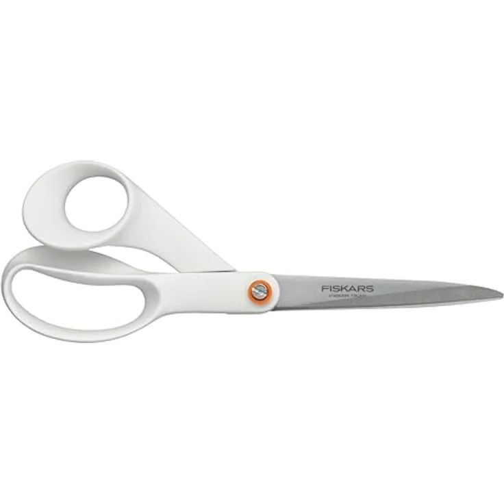 Fiskars Universalschere, Gesamtlänge: 21 cm, Qualitätsstahl-Kunststoff, Functional Form, Weiß, 1020412 – Bild 2