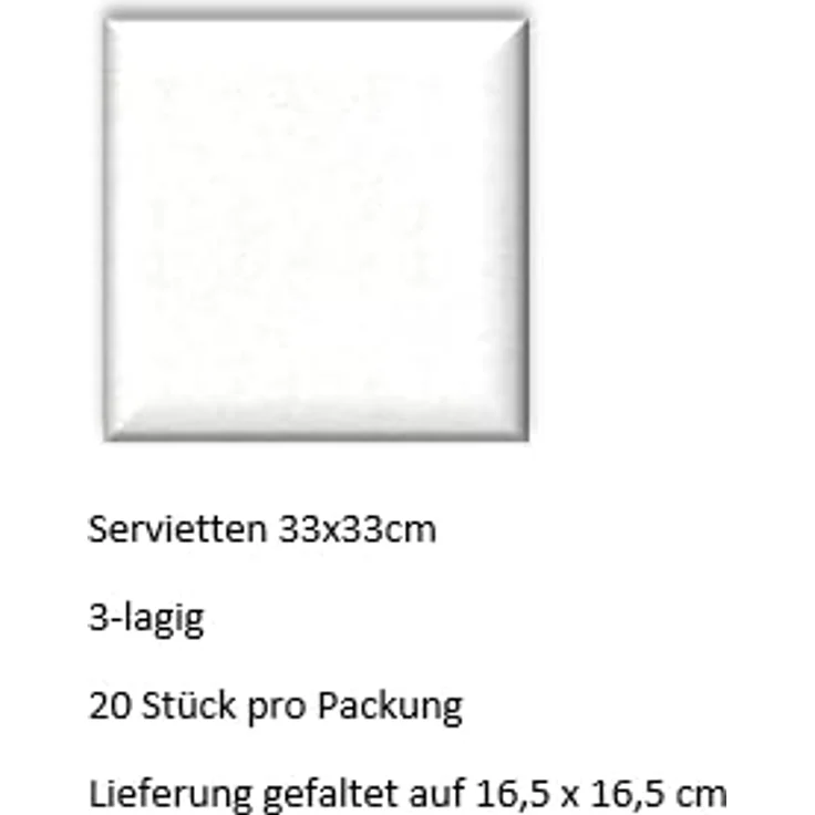 20 Servietten Bella Italia Italien 33cm – Bild 3