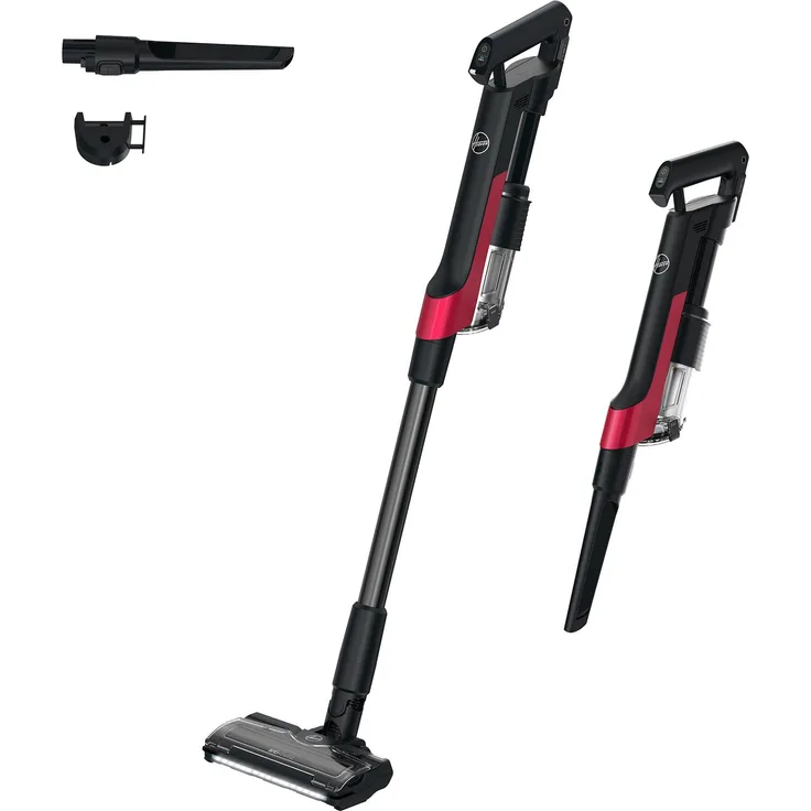 Hoover Akku-Stielstaubsauger Hoover HF2 Akkustaubsauger mit Universalbodendüse in Weiß [HF210H]