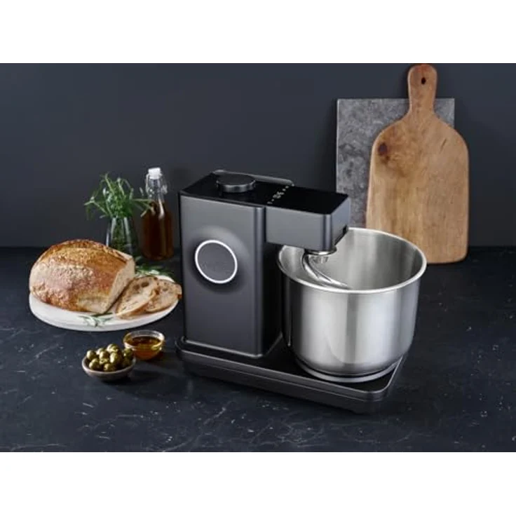 wilfa Küchenmaschine PROBAKER TIMER KM2BS-T70 schwarz, 700 Watt, integrierter Timer, 7-Liter-Edelstahl-Schüssel – Bild 9