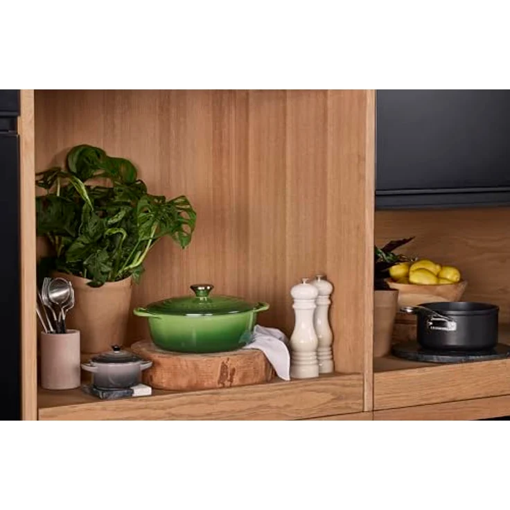 Le Creuset Signature Bräter, oval, 29 cm, bamboo green – Bild 7