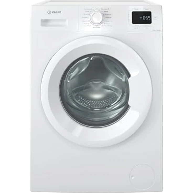 Indesit IM 1072 My Time IT – Waschmaschine 10 kg, Frontlader, 1200 U/min, Dampf und AquaFlex, schmutzabweisend, 84,5 x 60 x 58 cm – Bild 1