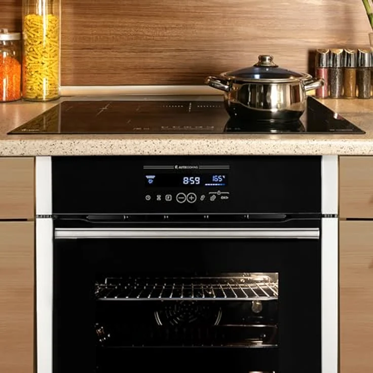 KKT KOLBE SET8016IH77FZ, Backofen und Induktionskochfeld Set mit SensorTouch, Automatik-Timer und Katalysereinigung – Bild 2