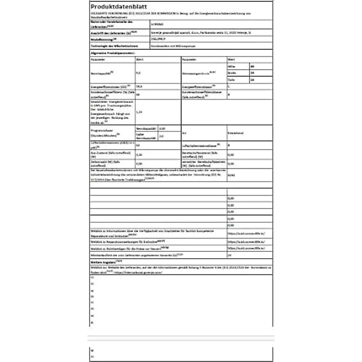 GORENJE D5G2P9CP Wärmepumpentrockner, 9 kg, energieeffizient mit Knitterschutz und TwinAir-Technologie, Weiß – Bild 12