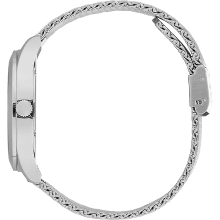 ice-watch Solaruhr ICE steel - Medium - SOLAR 3H 023794, Armbanduhr, Herrenuhr, Edelstahlarmband, bis 10 bar wasserdicht – Bild 3
