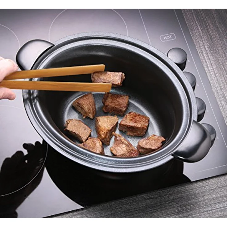 Russell Hobbs Slow Cooker, Schongarer, 3 Temperatureinstellungen, 3.5l, 160 Watt, CookHome Slowcooker 22740-56 – Bild 4
