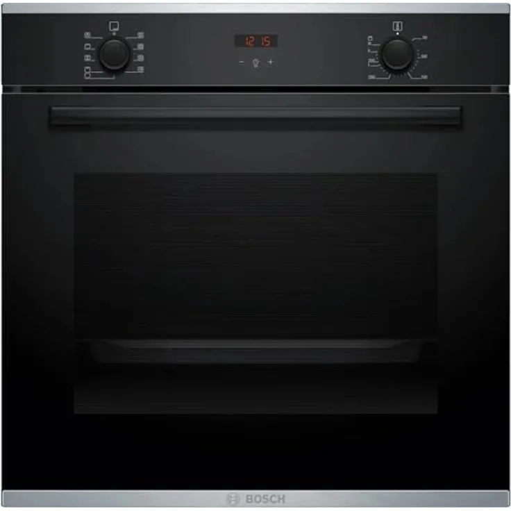Bosch HBA234BB3 Einbauherd elektrisch, 71 Liter Umluft, Schwarz, Energieklasse A+