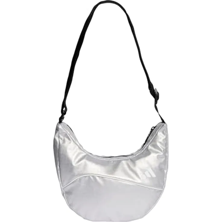 adidas Performance ADIDAS GL POUCH, Sporttasche aus strapazierfähigem Ripstop-Material in Metallic-Optik, kompakte Größe für Essentials