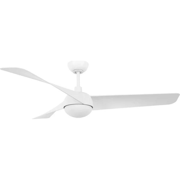 Lucci air Deckenventilator DC Deckenventilator Osprey Weiß, LED-Beleuchtung, Timer, Fernbedienung