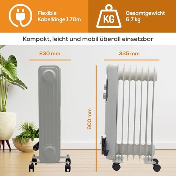 Ölradiator TT-OR 107, 7 Rippen – Bild 8
