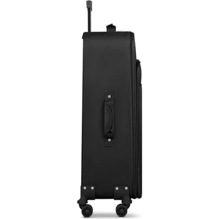 Check in CHECK.IN Sevilla 2.0 XL Trolley, geräumiger Koffer 47 x 29 x 75 cm, 92 L Volumen, Polyester, Teleskopgriff & 360° Doppelrollen für Damen und Herren – Bild 3