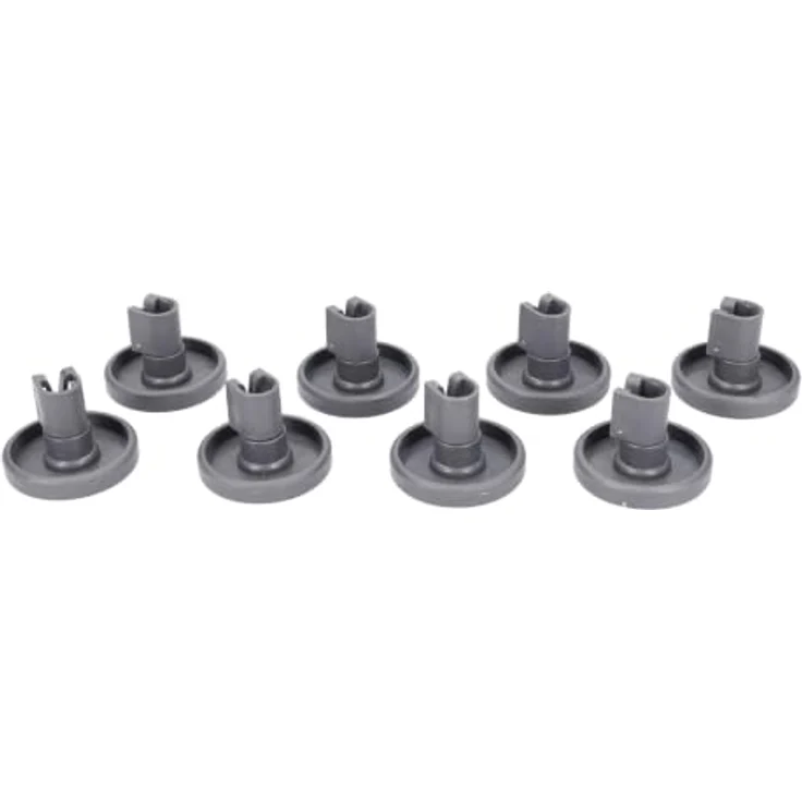 LUTH Premium Profi Parts Unterkorb Rollen Geschirrspüler 8x, grau, kompatibel mit AEG 50286965004, hitzebeständiger Kunststoff – Bild 3