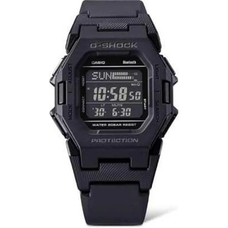 Casio G-Shock Core Digital Watch (46.3mm) Black Resin Bracelet GD-B500-1ER – Bild 2
