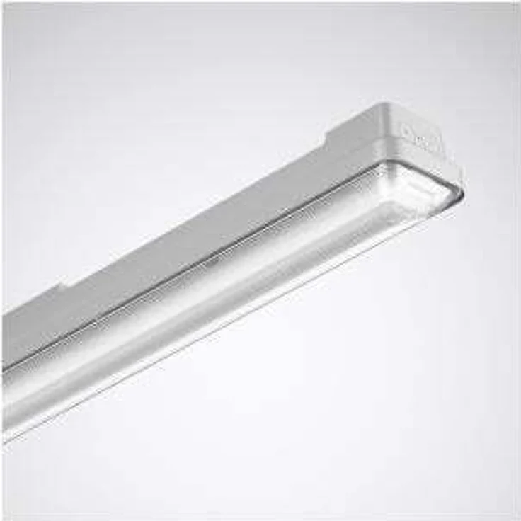 Trilux LED-Feuchtraumleuchte AragF15P-W64-840ETPC, grau, IP66, 6500 lm, 159 lm/W, 4000K