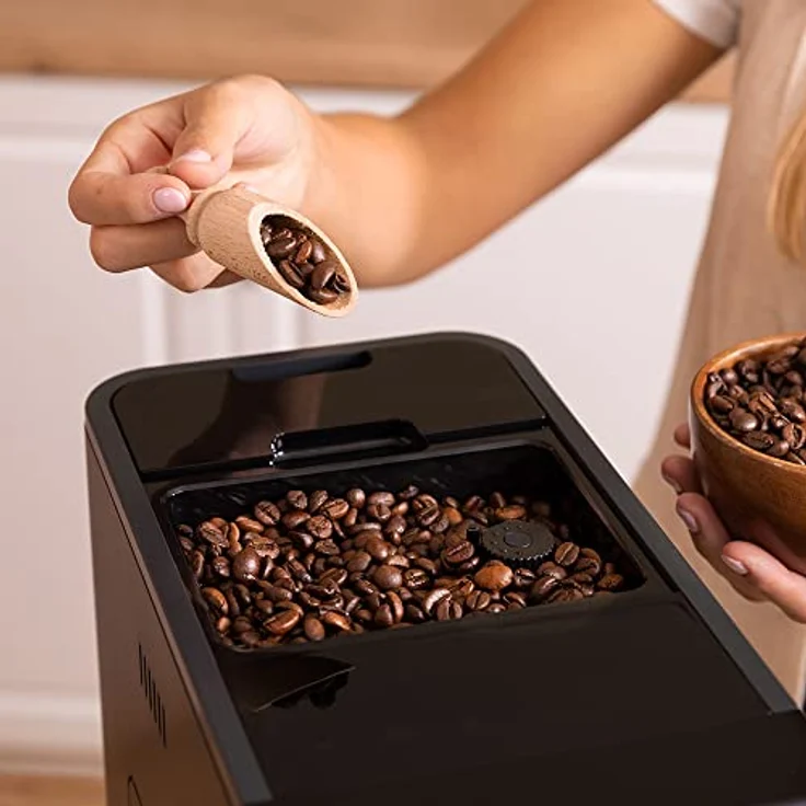 Cecotec Superautomatische Kaffeemaschine Power Matic-ccino Cremma, 1470 W, 19 Bar, integrierte Mühle, Thermoblock, Verdampfer, 150 g Kaffee und 1,2 Liter Wasser, Milchtank – Bild 4