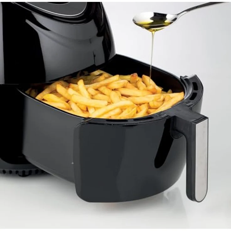 Ariete Heißluftfritteuse 4618 Airy Fryer XXL, 1300 W, Fassungsvermögen 2,5 kg – Bild 3