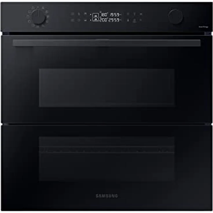 Samsung NV7B45502AK/U1 Einbaubackofen,76 ℓ, Dual Cook Flex, Pyrolytische Selbstreinigung, SmartThings Cooking, XXL-Garraum – Bild 1