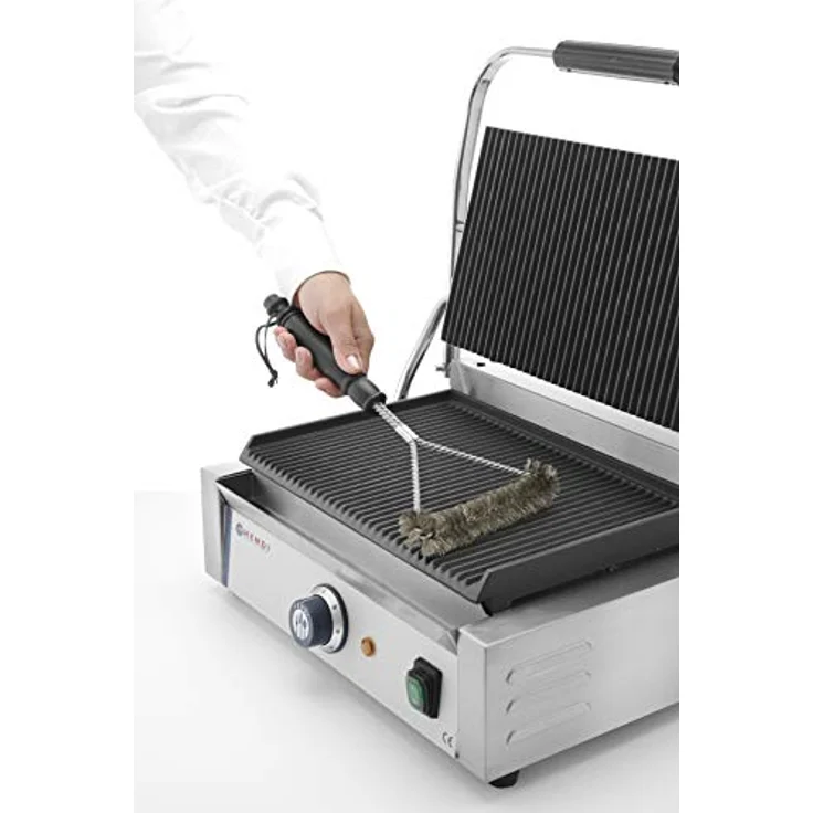 HENDI Drahtbürste Y Form 12 inch, Edelstahl Grillbürste mit komfortablem Griff für effektive Reinigung – Bild 3