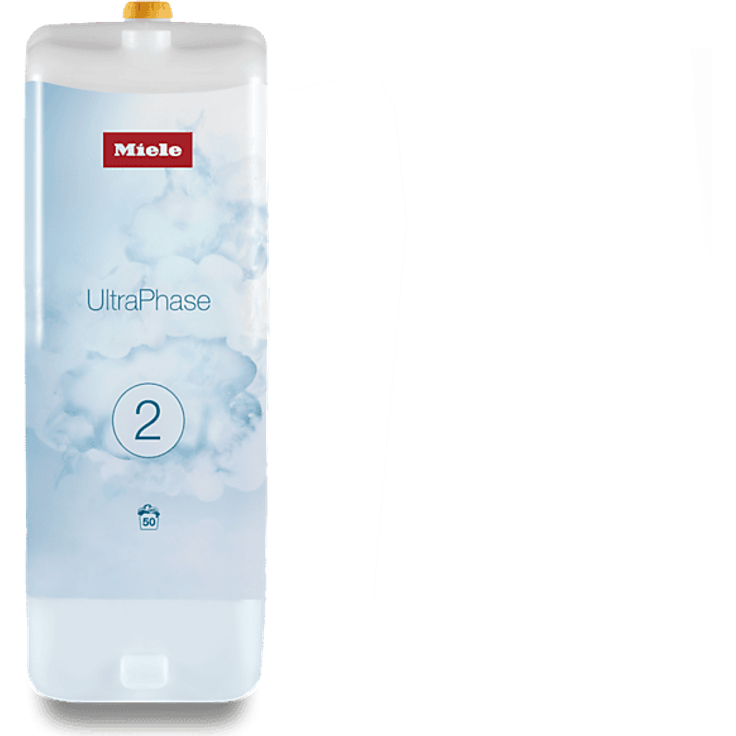MIELE WA UP2 1403 L UltraPhase 2 Flüssigwaschmittel, 1,4 Liter, Aktivsauerstoff, OxiCare, bis zu 30% weniger Verbrauch