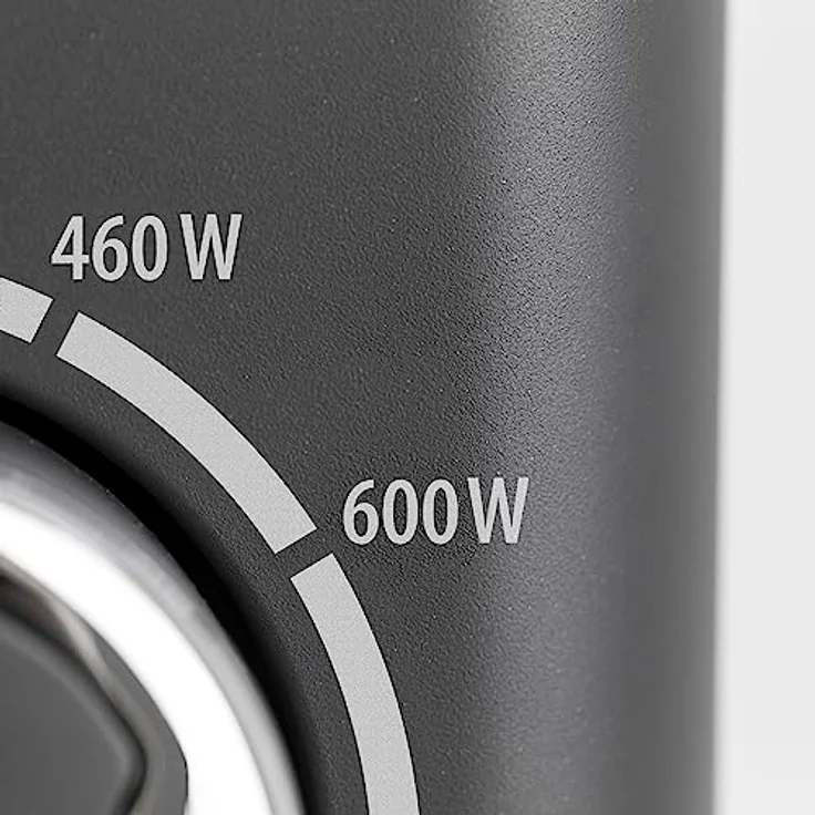 Caso M20 Ecostyle Design Mikrowelle, Standgerät, 20 Liter Garraum, 700 Watt, Drehteller 24,5cm, einfache Bedienung, anthrazit – Bild 5