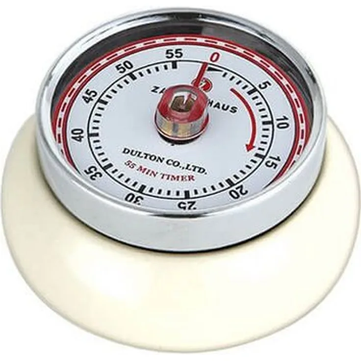 ZASSENHAUS Eieruhr Zassenhaus Timer Speed, Retro-Design, Bis 55 Minuten, lautes Signal