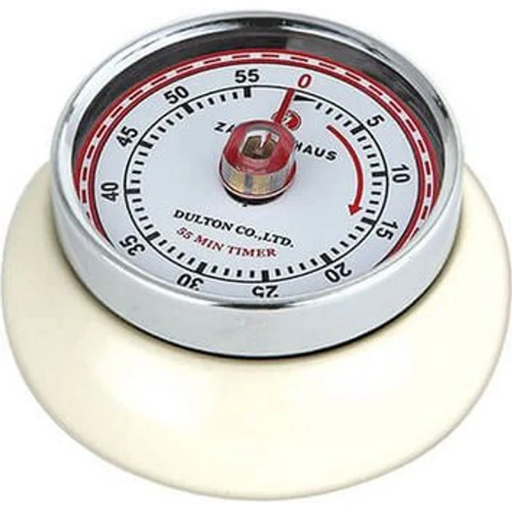 ZASSENHAUS Eieruhr Zassenhaus Timer Speed, Retro-Design, Bis 55 Minuten, lautes Signal