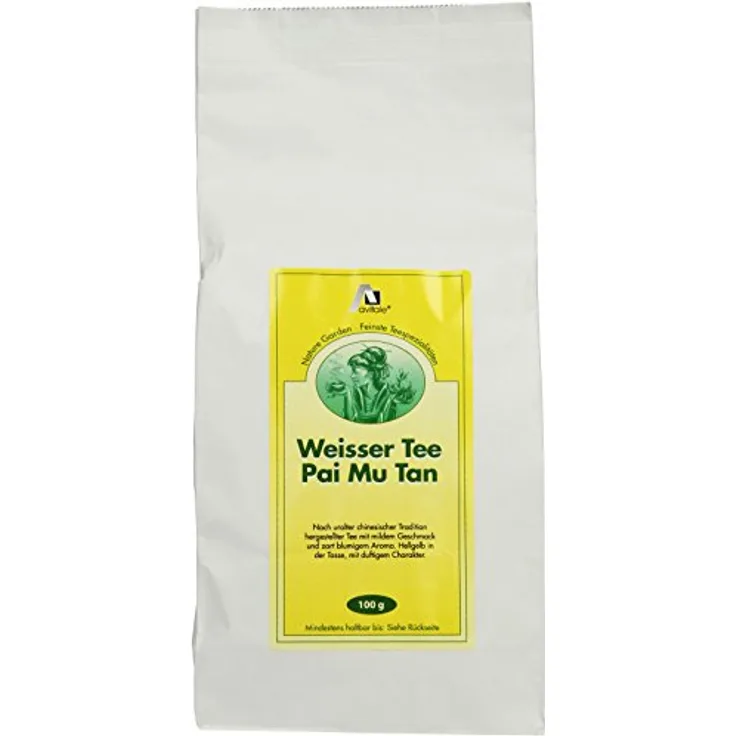 Avitale Weisser TEE Pai Mu Tan, 100 g feiner weisser Tee