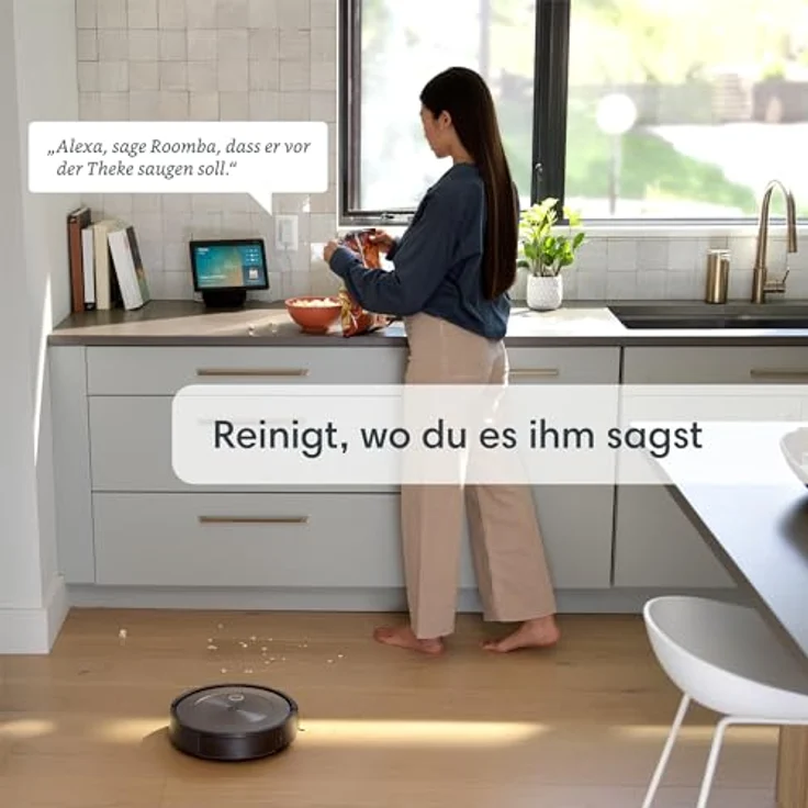 iRobot Roomba j9, Staubsauger Roboter, Bronze, Schwarz - Stärkster Saugroboter für groeßere Haushalte mit Haustierfunktionen – Bild 8