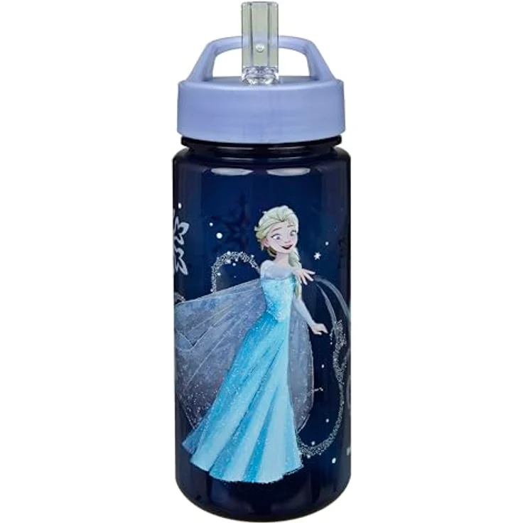 Disney Frozen Lunchbox Lunchset, 2-tlg. Set mit auslaufsicherer Lunchbox und Trinkflasche für Schule und Kindergarten – Bild 7