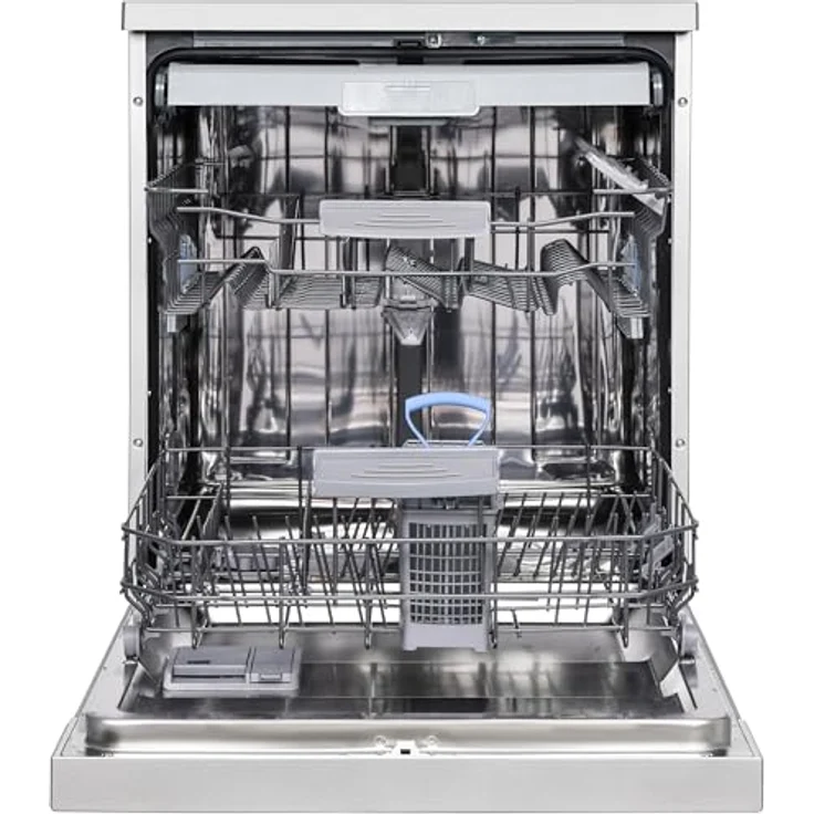 Telefunken GFS6014AI Geschirrspüler, freistehend, 60 cm, 14 Maßgedecke, 9 Programme, Edelstahl-Spülbehälter, unterbaufähig, leise 44 dB, Energieeffizienzklasse A – Bild 11