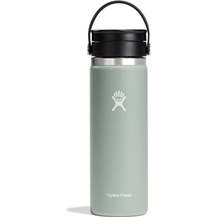 Hydro Flask Coffee Flask 591 ml (20 oz) - Vakuumisolierter Edelstahl-Thermos - Auslaufsicher Flex-Trinkdeckel - Agave – Bild 1