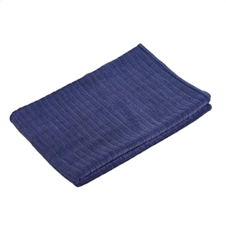 Gözze Geschirrtuch-Set, 3-teilig, Mikrofaser-Poliertuch, 50 x 70 cm - Royalblau