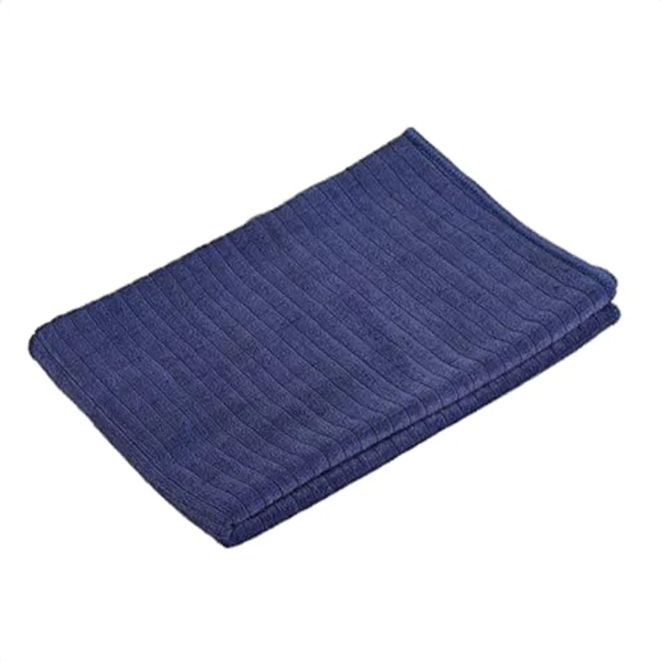 Gözze Geschirrtuch-Set, 3-teilig, Mikrofaser-Poliertuch, 50 x 70 cm - Royalblau – Bild 1