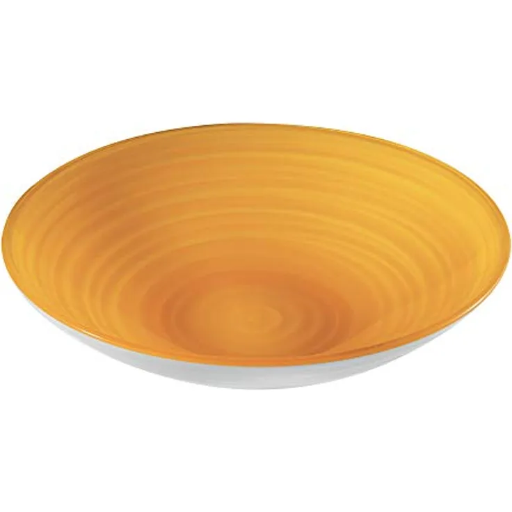 Guzzini - Twist, Schale/Obstplatte - Gelb, Ø 37 X h8,5 cm | 4600cc - 108700151
