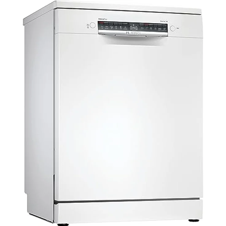 Bosch Serie 4, Freistehender Geschirrspüler, 60 cm, Weiß, SMS4EMW06E – Bild 1