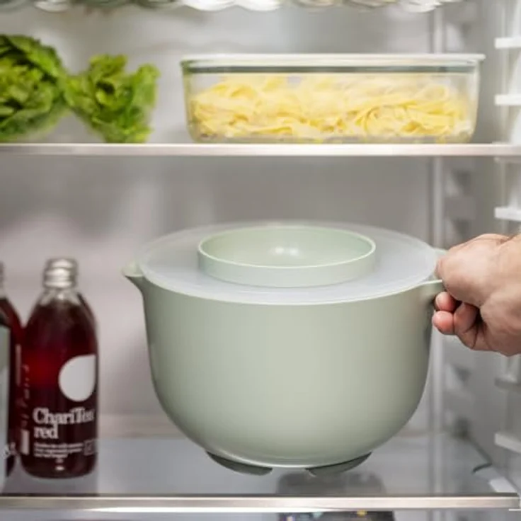 Mepal Chef it Rührschüssel spritzschutzdeckel 3000 ml - navy Ø223 x 37 – Bild 5