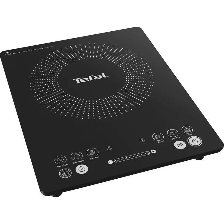Tefal Everyday Slim Induktionsplatte, tragbare Kochplatte mit 6 Voreinstellungen und 240 °C, schwarz
